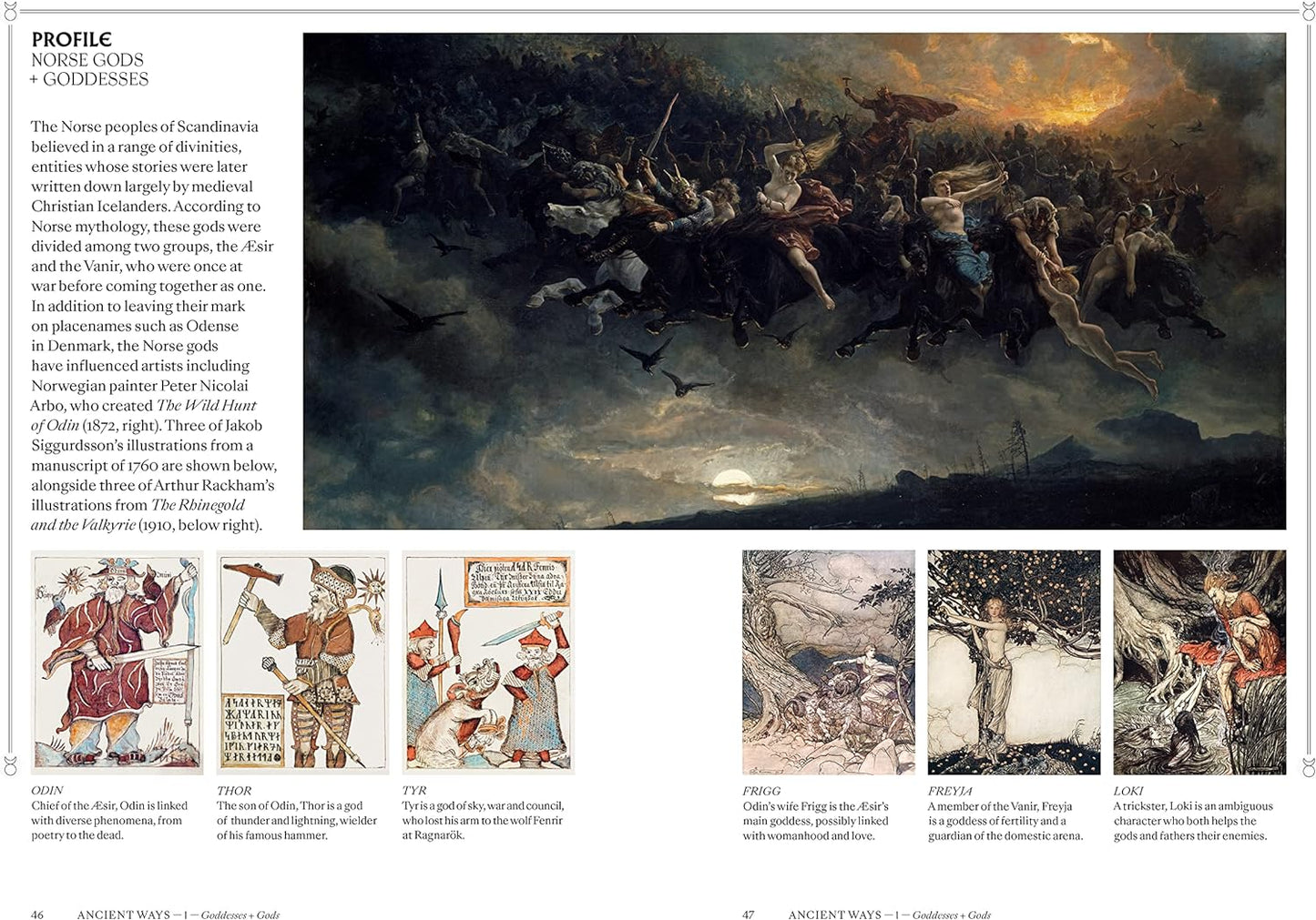 Pagans: The Visual Culture of Pagan Myths, Legends and Rituals by Ethan Doyle White (Hardback)