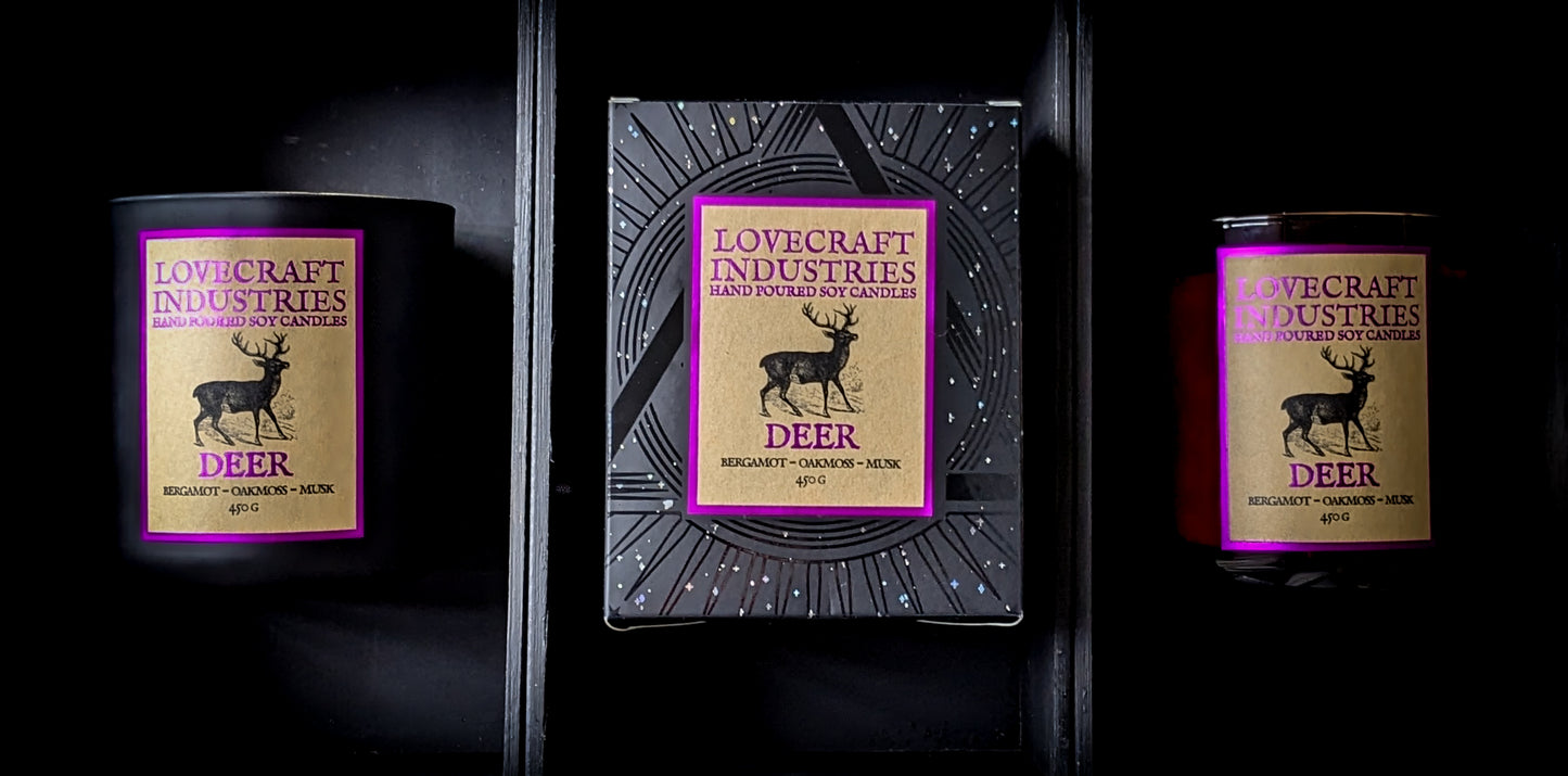 Deer 450g Soy Candle