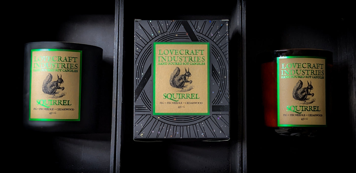 Squirrel 450g Soy Candle