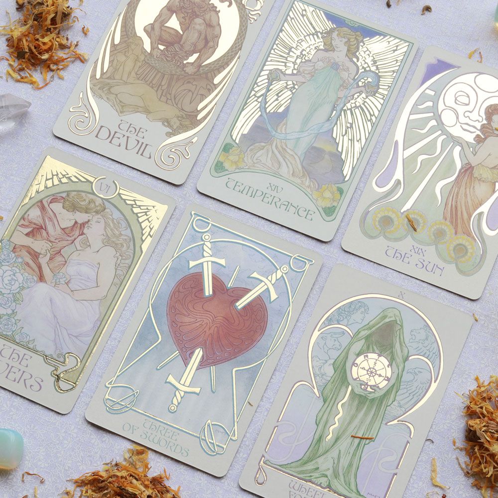 Ethereal Visions Illuminated Tarot Deck - By Matt Hughes