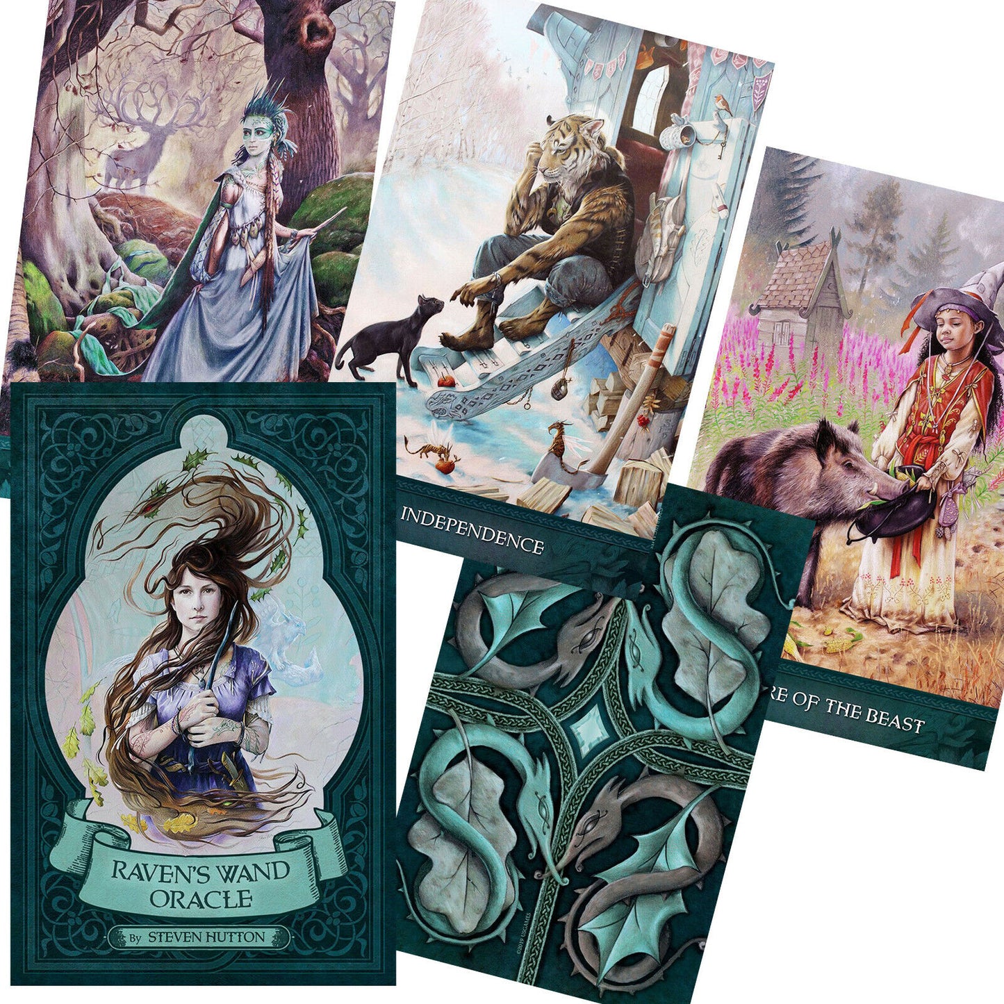 Raven's Wand Oracle by Steven Hutton