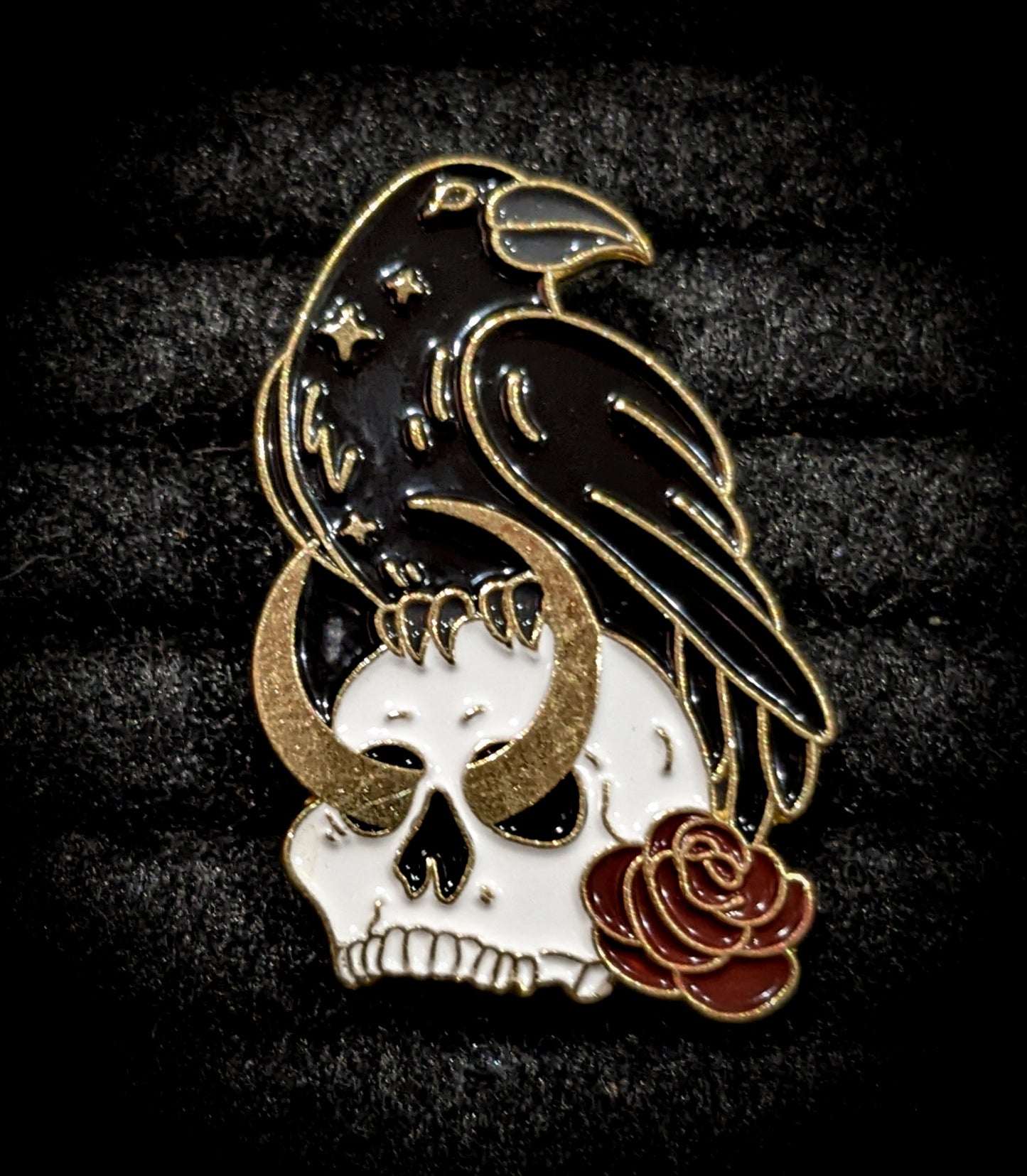 Raven - Skull and Moon