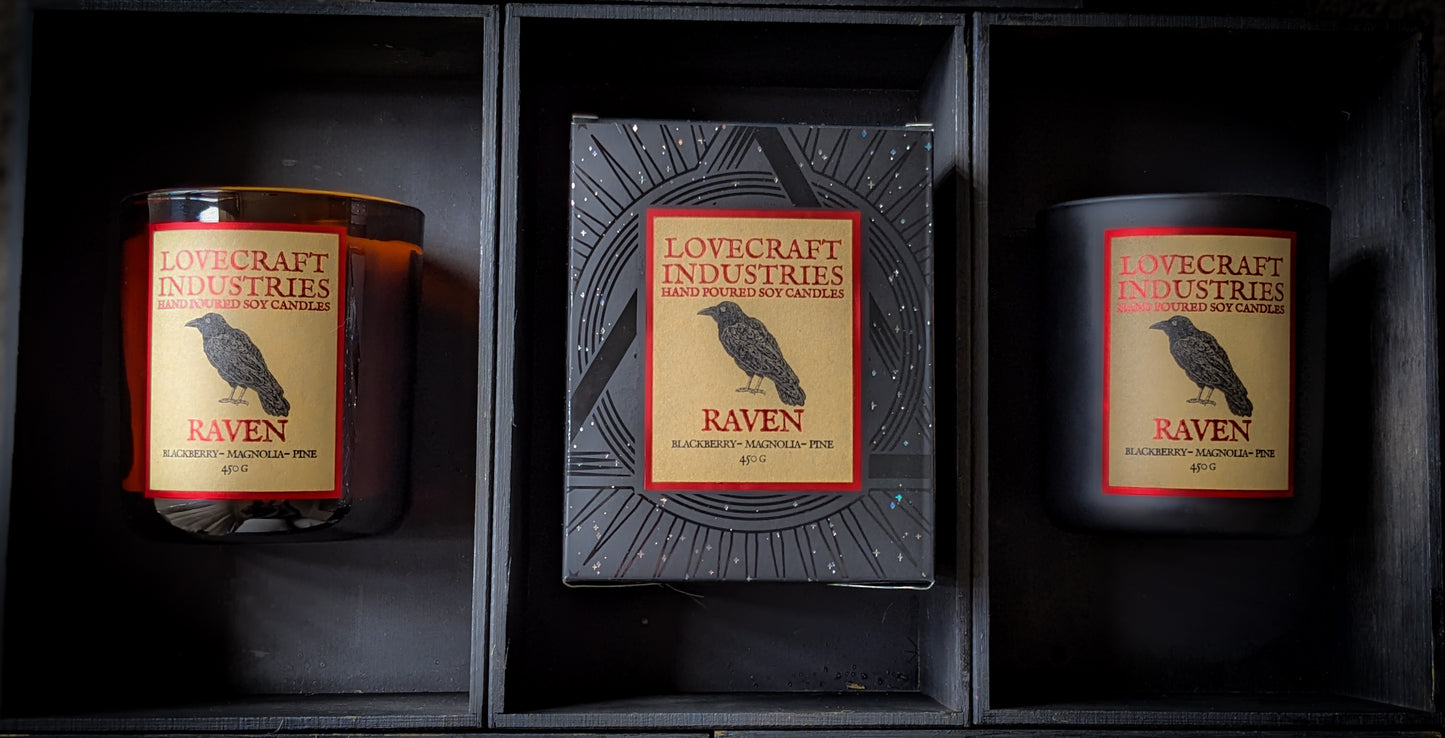 Raven Soy Candle 450g