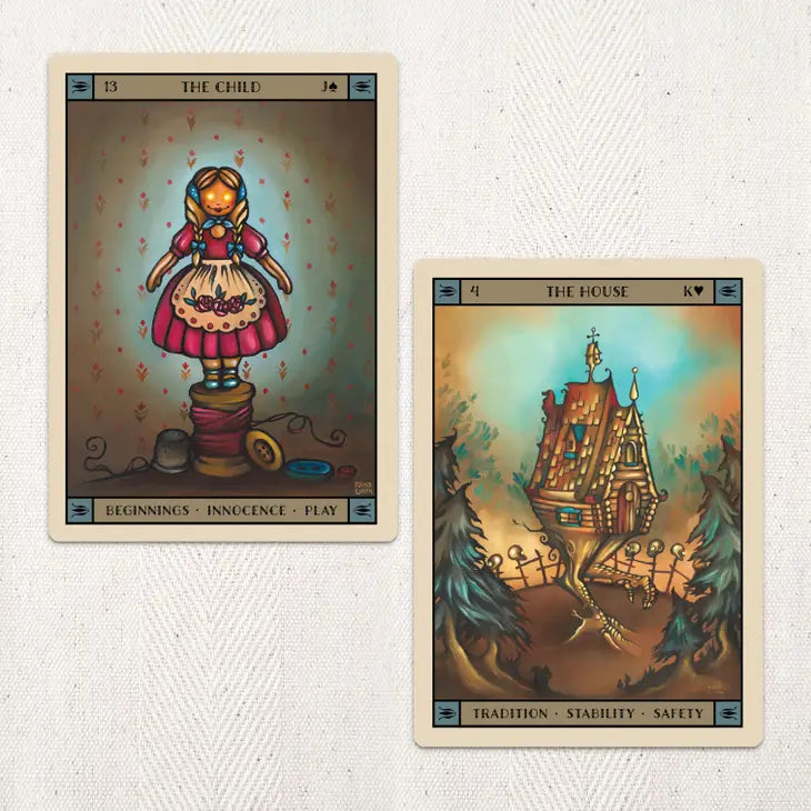 Slavic Folklore Lenormand Deck - Fortune Telling Cards by Fania Lorah
