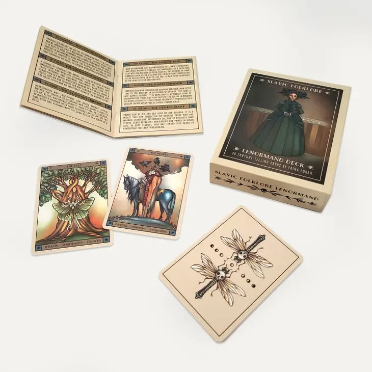 Slavic Folklore Lenormand Deck - Fortune Telling Cards by Fania Lorah