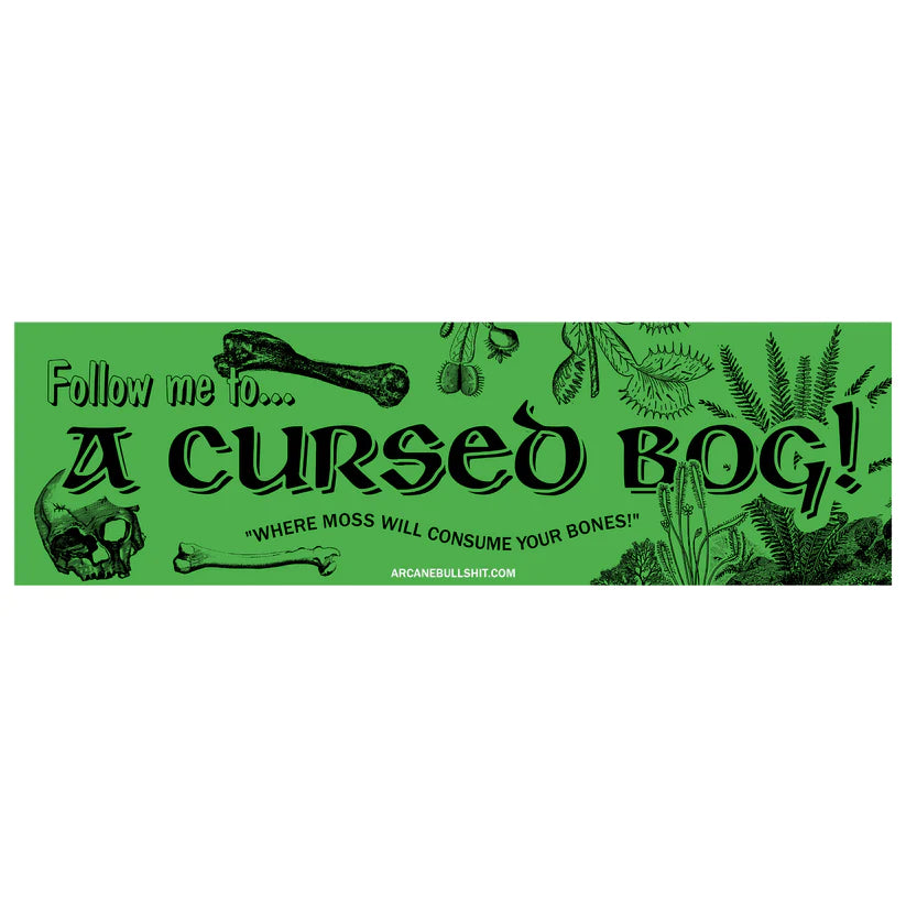 "Bad Terrain" Bumper Sticker Series