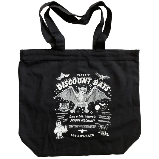 "Discount Bats" - Jumbo Tote Bag