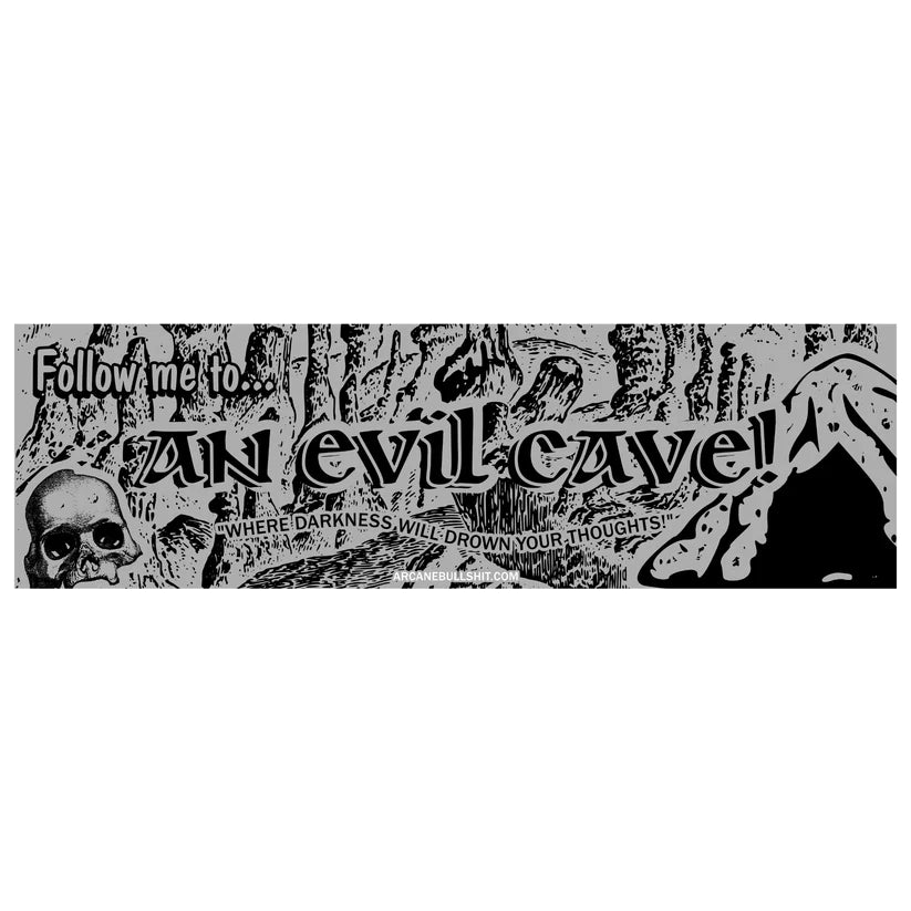 "Bad Terrain" Bumper Sticker Series
