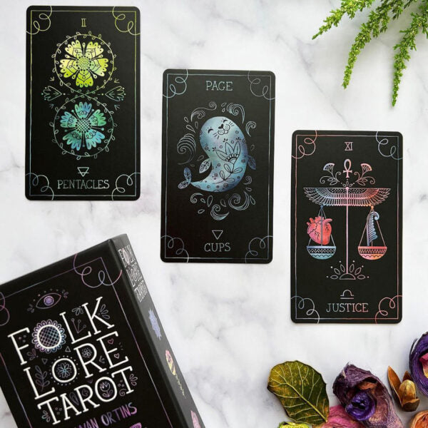 Folklore Tarot - by Rowan Ortins