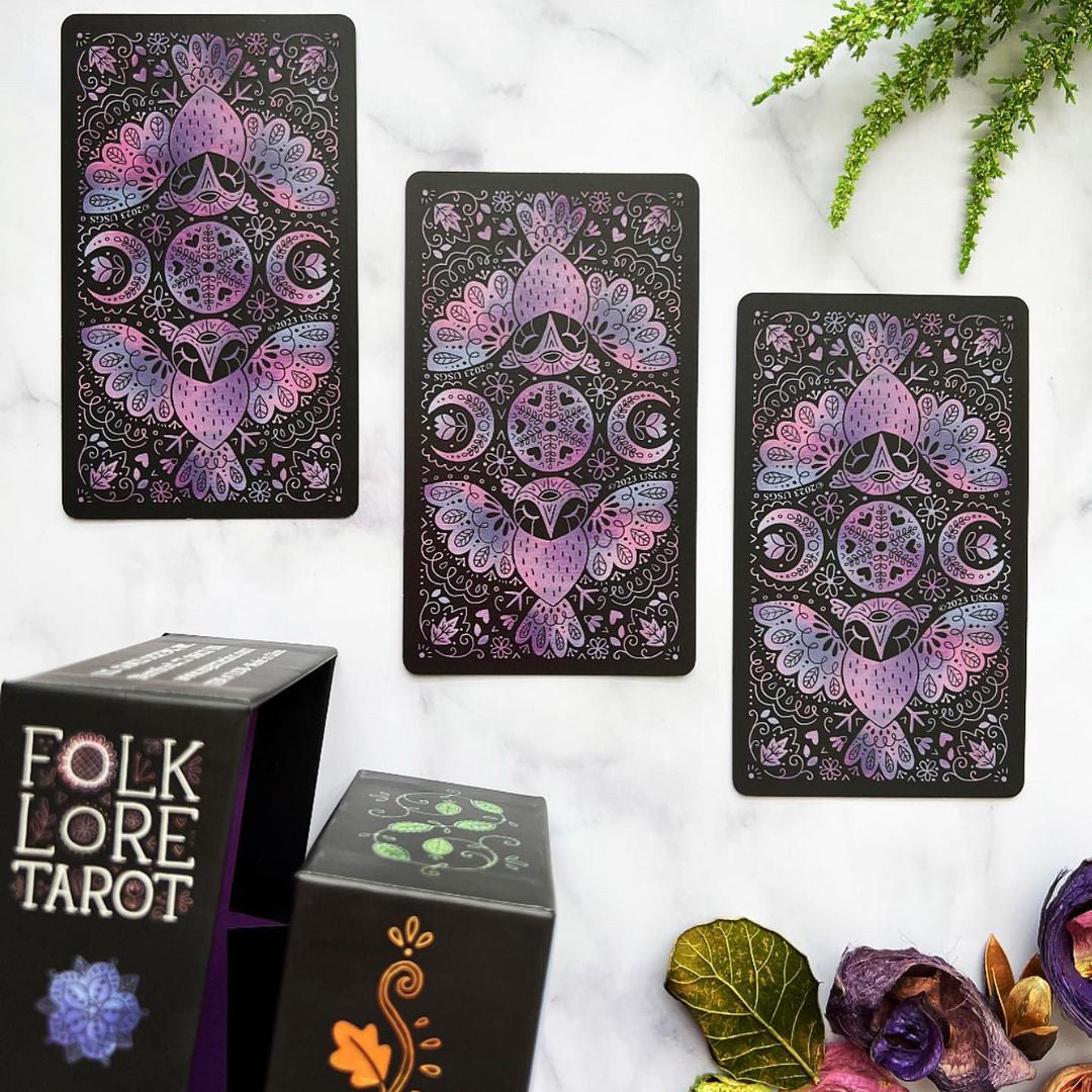 Folklore Tarot - by Rowan Ortins