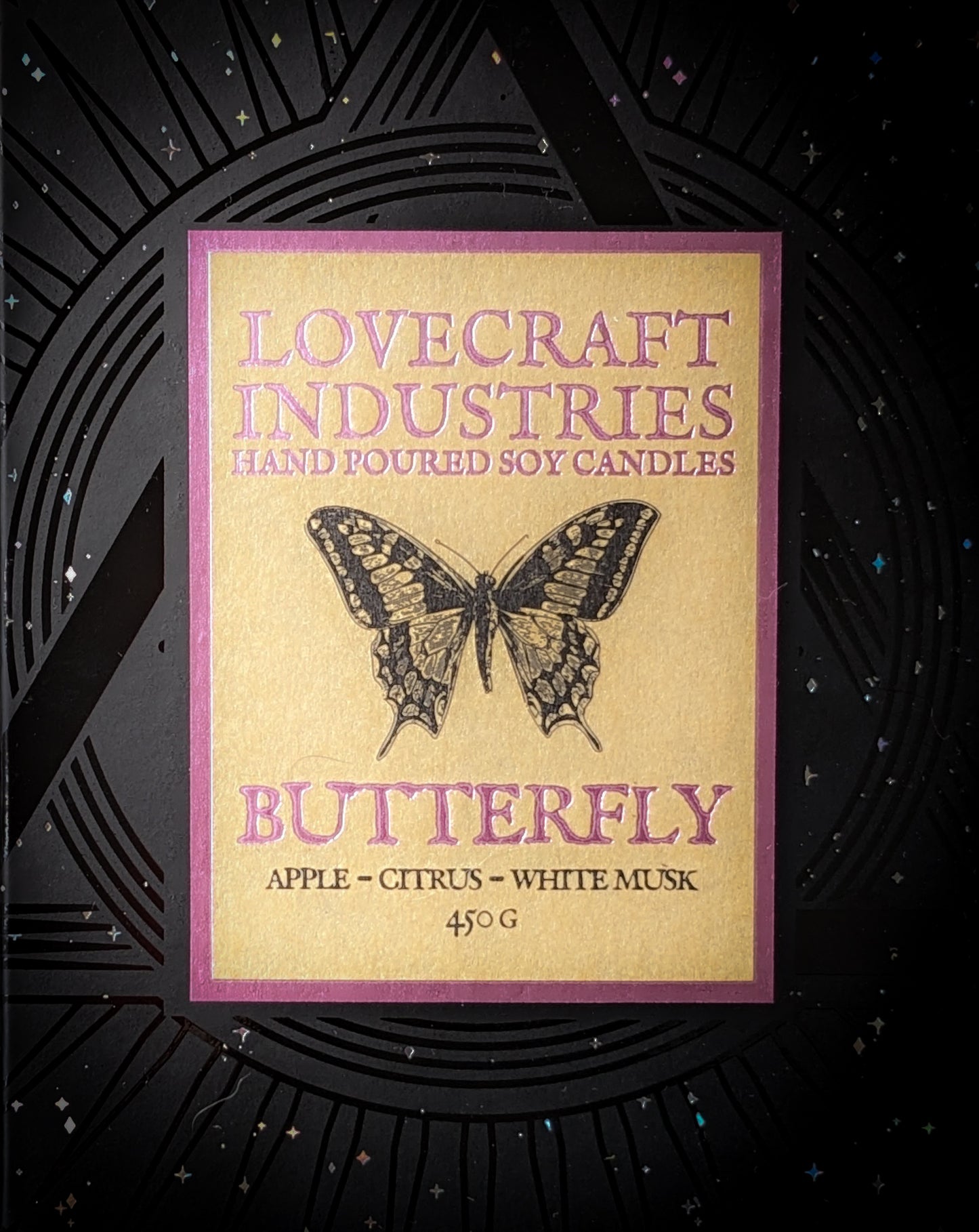 Butterfly 450g Soy Candle