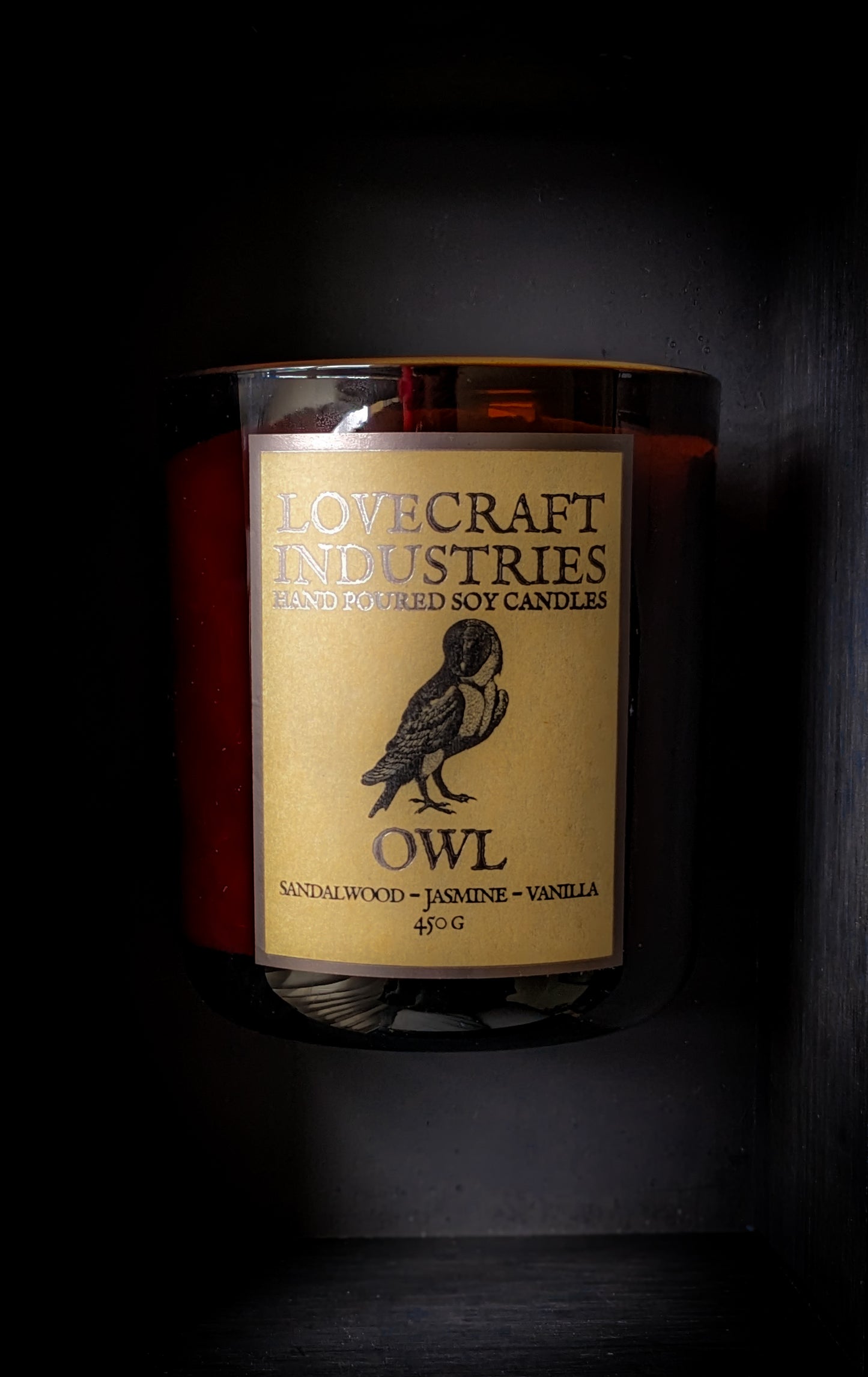 Owl 450g Soy Candle