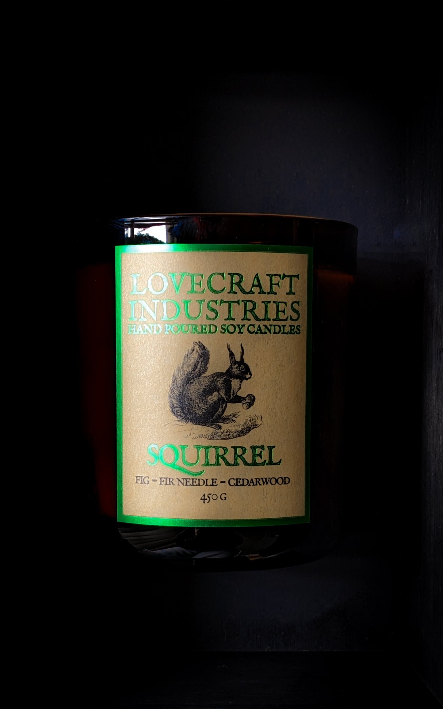 Squirrel 450g Soy Candle