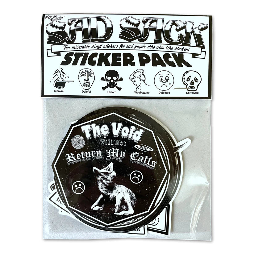 Sad Sack Sticker Pack – Lovecraft Industries