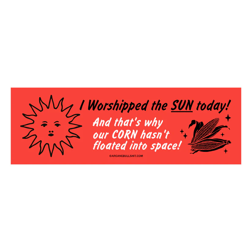 "Cosmic Overlords" Bumper Sticker Series