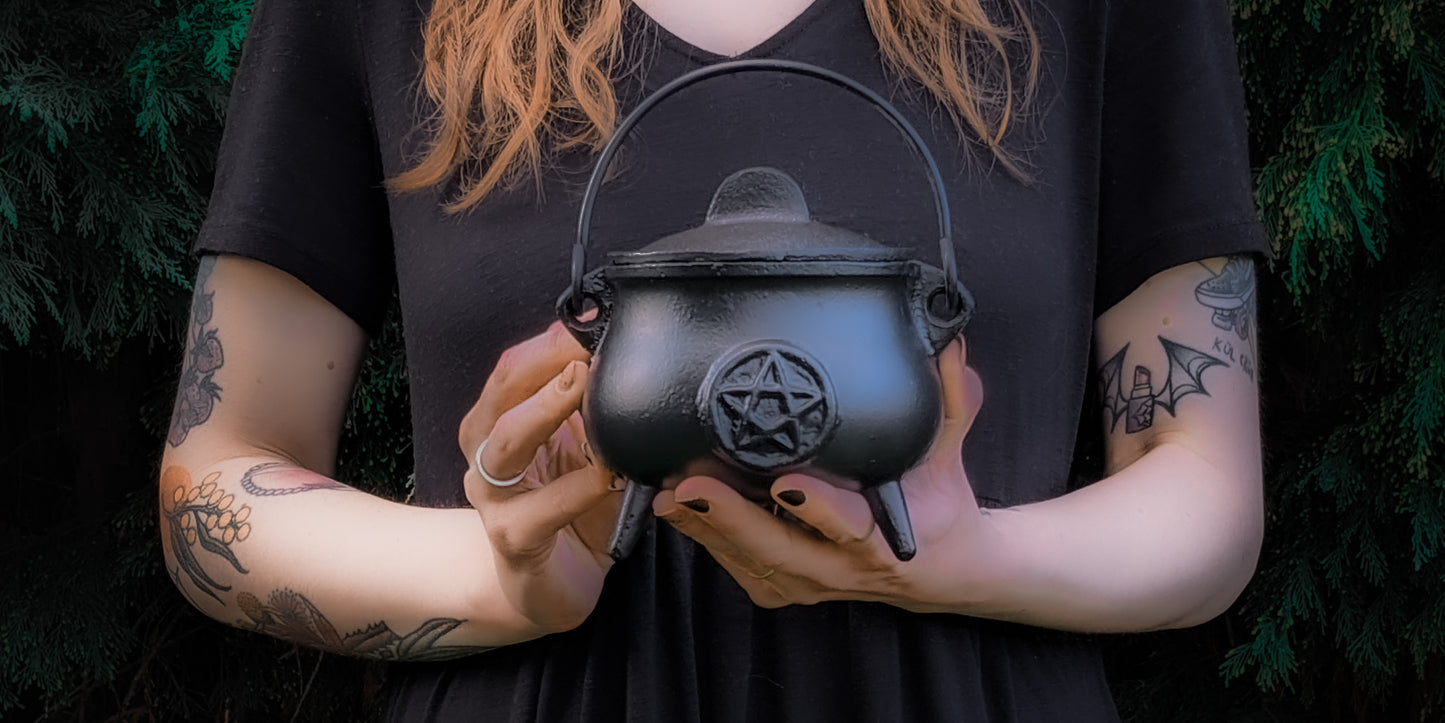 Cast Iron Cauldron