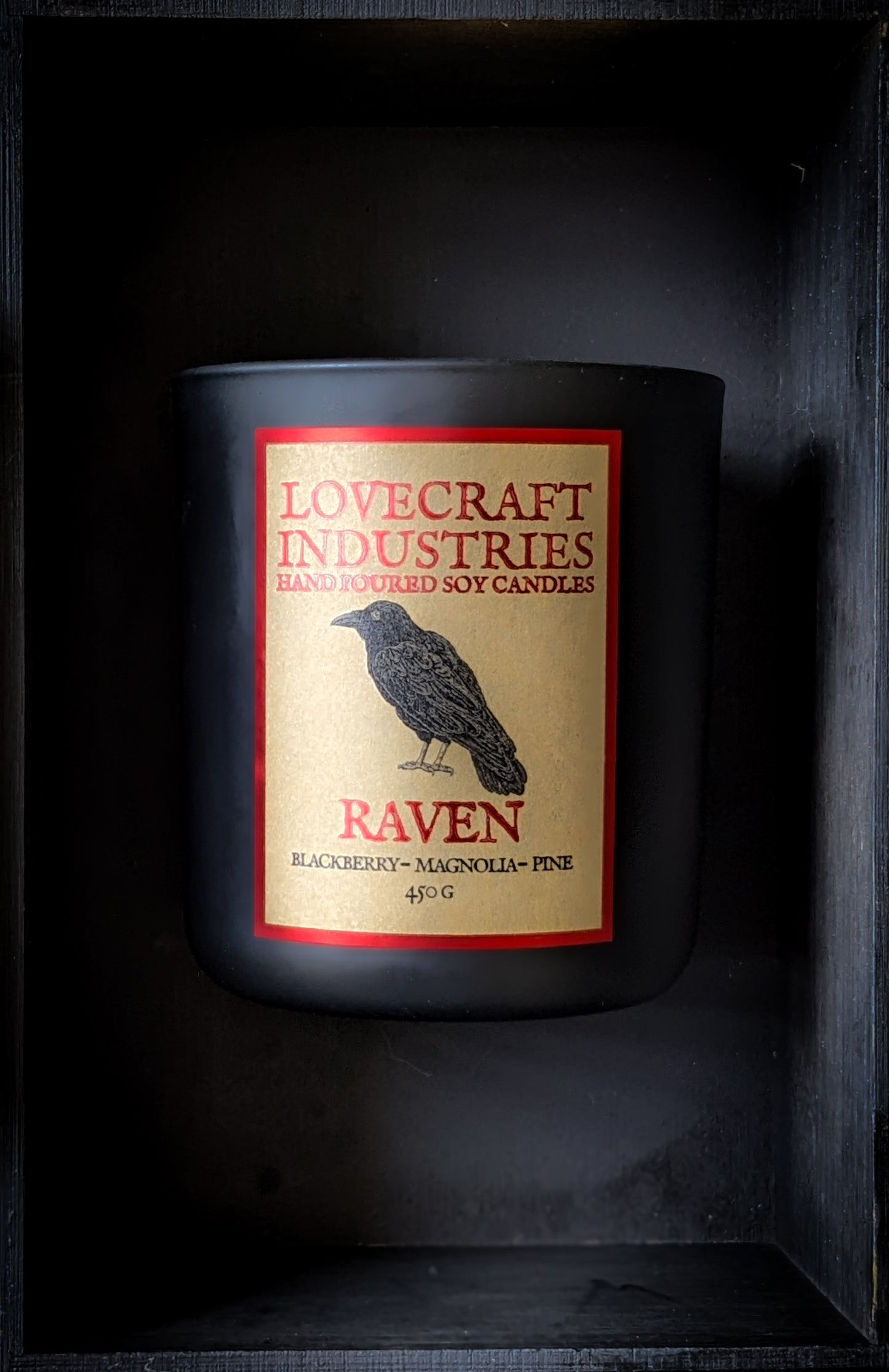 Raven Soy Candle 450g