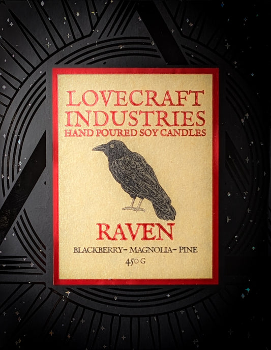 Raven Soy Candle 450g