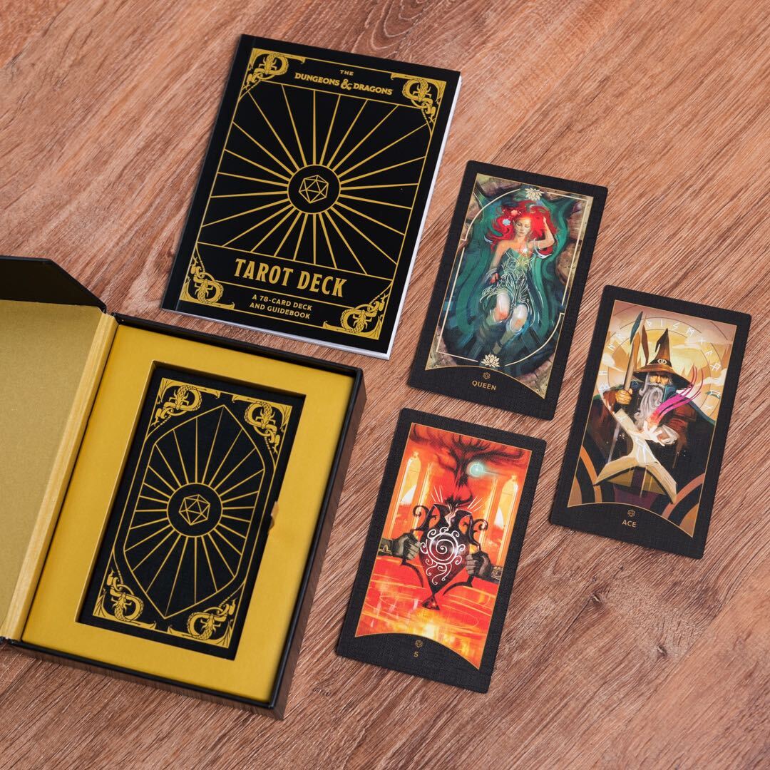 The Dungeons & Dragons Tarot Deck and Guidebook - By Adam Lee & Fred Gissubel