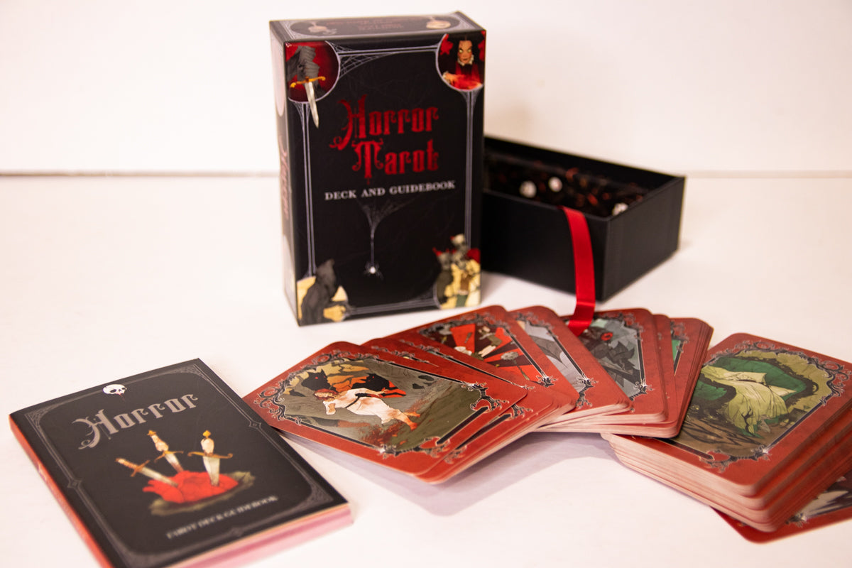 Horror Tarot Deck & Guidebook - By Abigail Larson, Aria Gmitter & Minerva Siegel