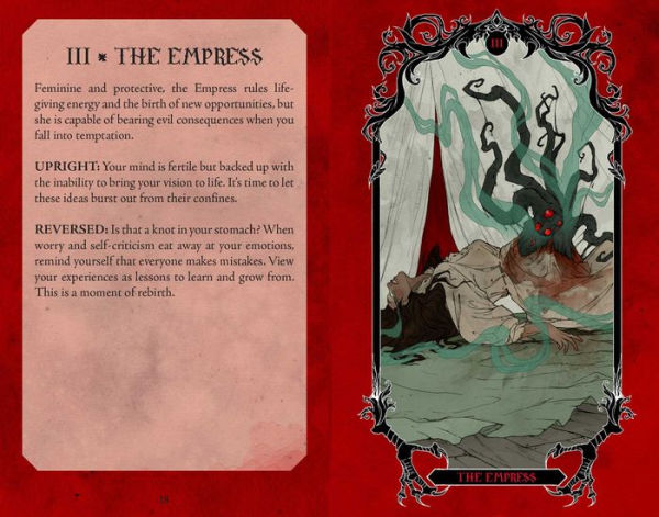 Horror Tarot Deck & Guidebook - By Abigail Larson, Aria Gmitter & Minerva Siegel