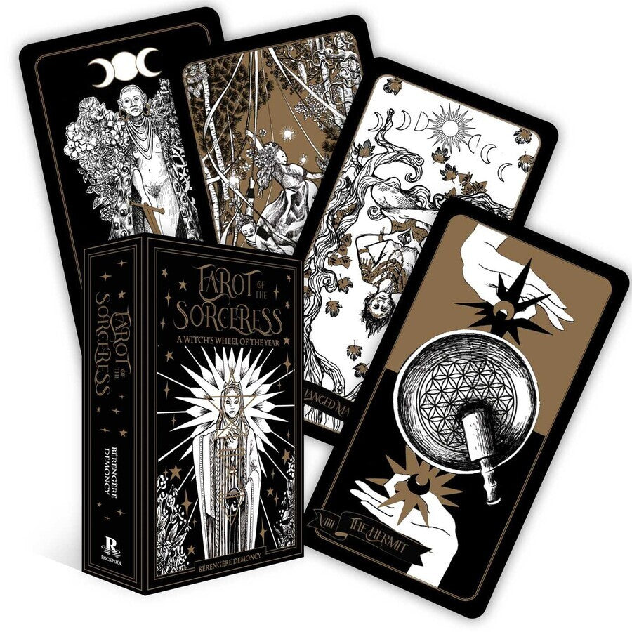 Tarot of the Sorceress: A Witch's Wheel of the Year - By Berengere Demoncy