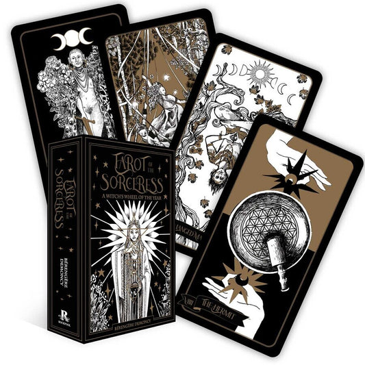 Tarot of the Sorceress: A Witch's Wheel of the Year - By Berengere Demoncy